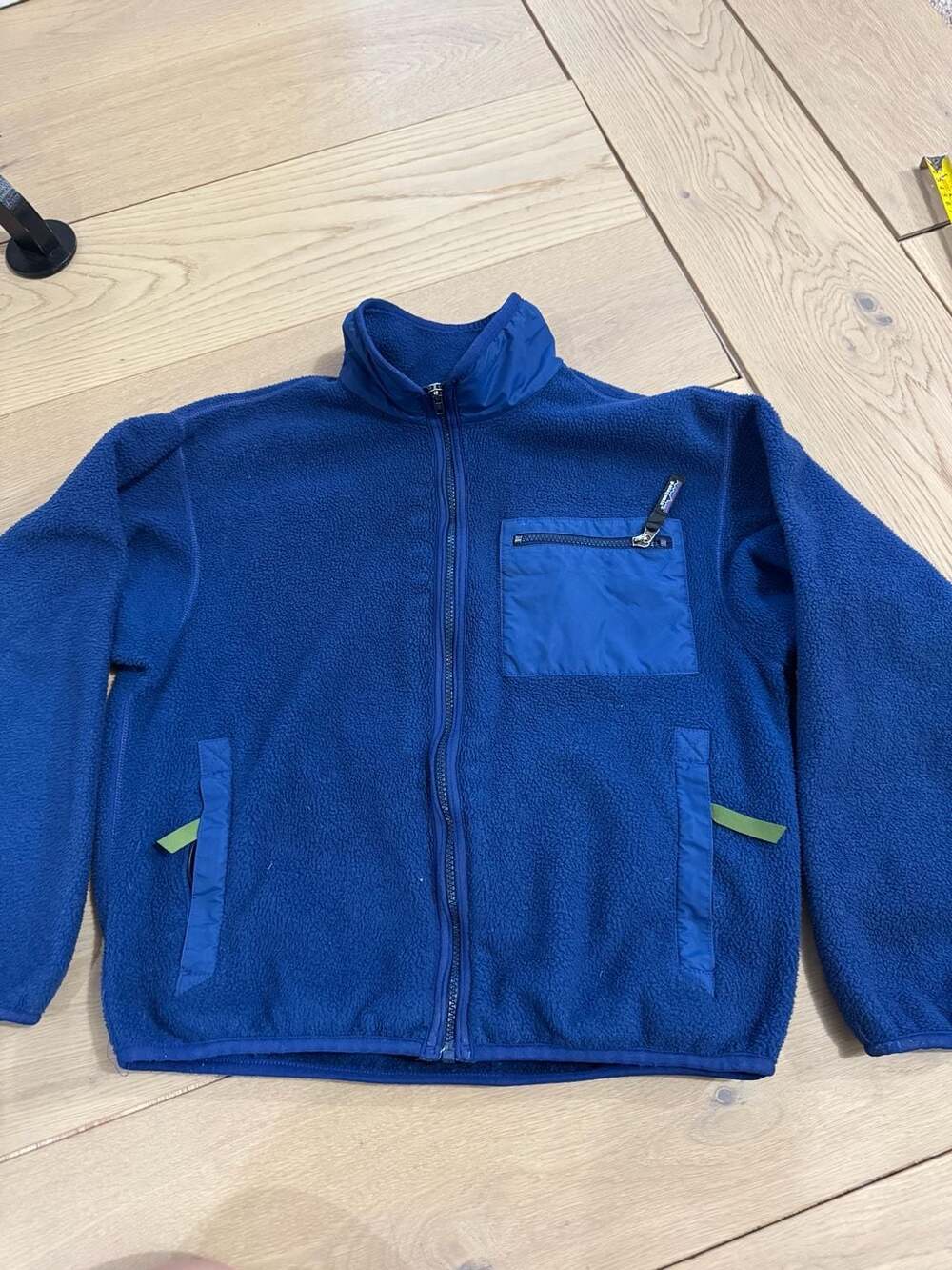 Vintage Patagonia Made in USA Synchilla Fleece Full Zip Jacket with Chest Pocket - Picture 9 of 12